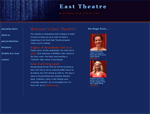 Tablet Screenshot of easttheatre.com